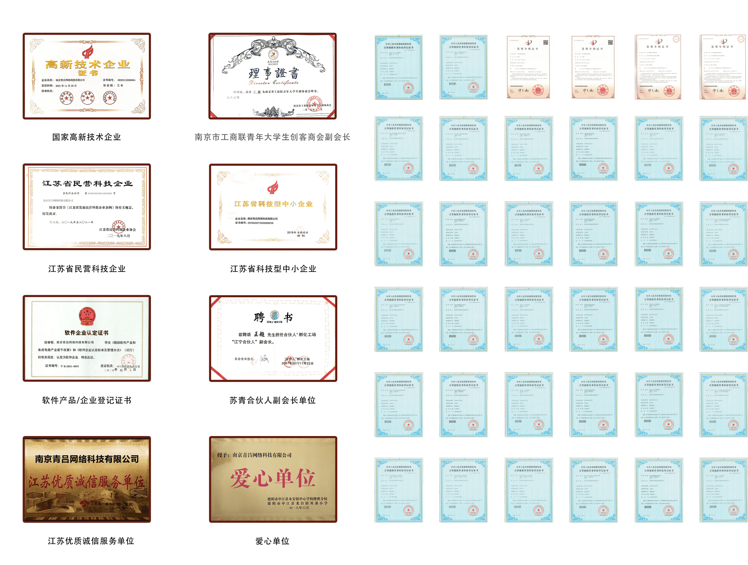 荣誉资质